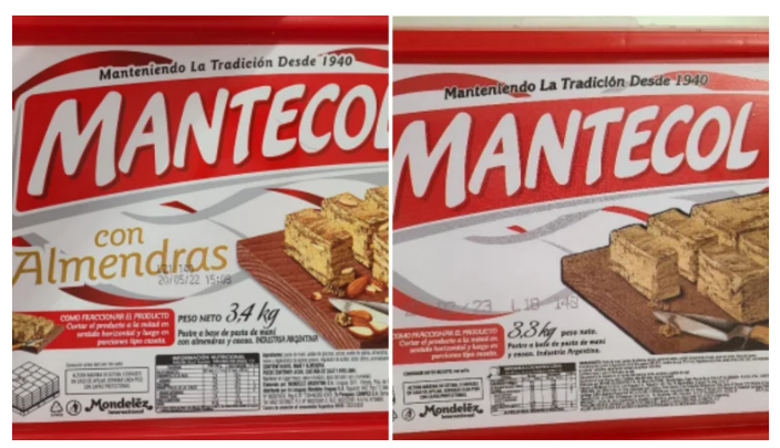 El producto falsificado es el de la derecha.