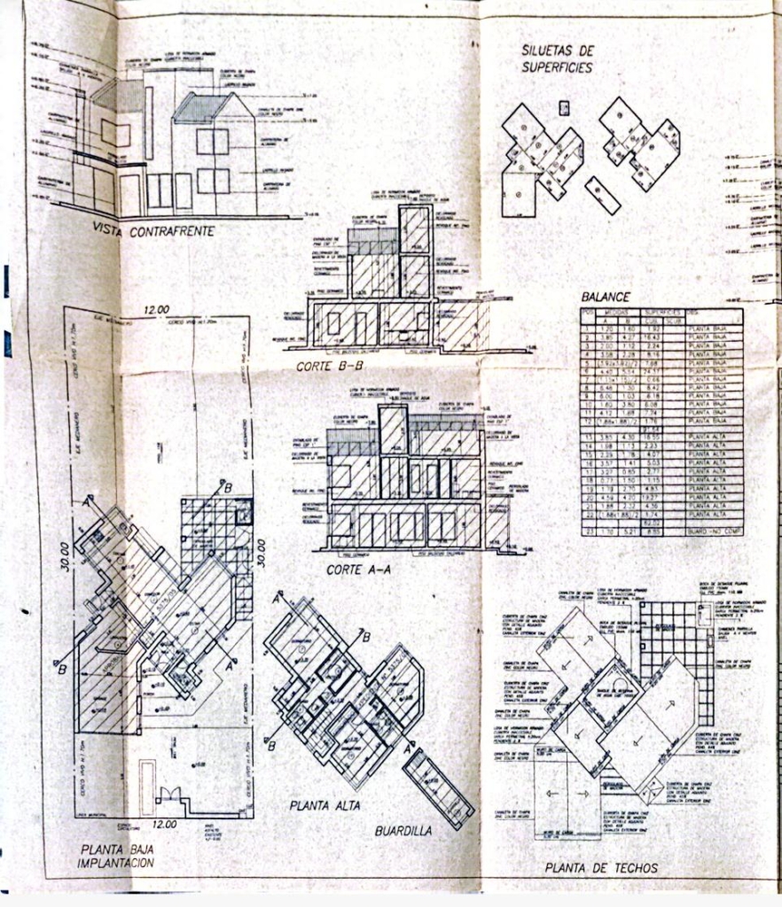 Plano de Espectacular Casa en Venta de 5 Ambientes con El Mejor Acceso