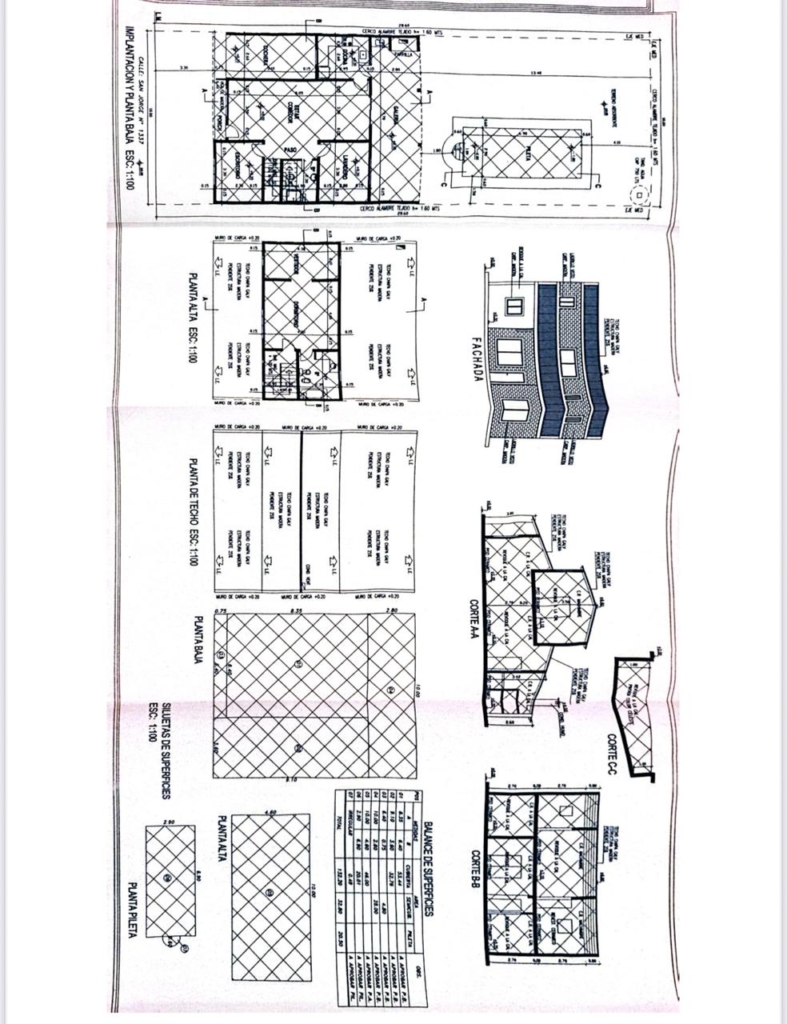 Plano de Casa en Venta Apta Credito Hipotecario