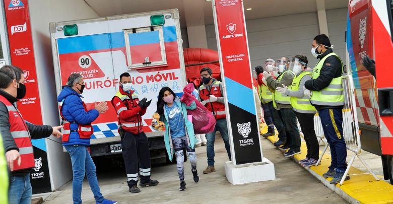 27 vecinos del barrio San Jorge superaron el coronavirus y pudieron volver a sus casas
