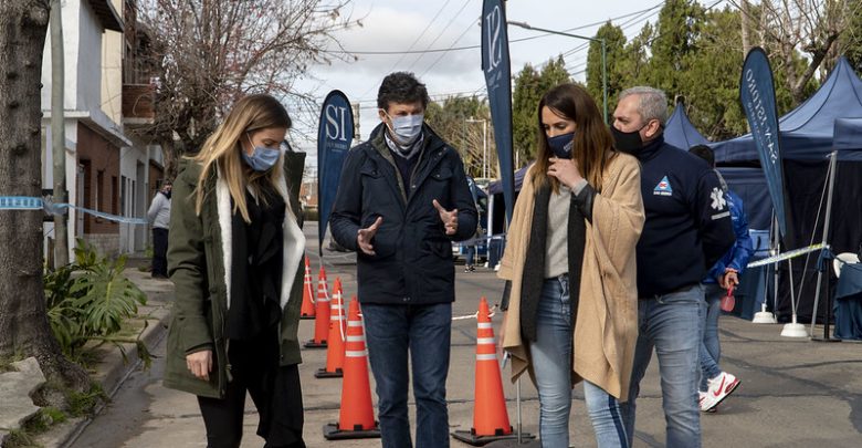 búsqueda covid en San Isidro con Gustavo Posse