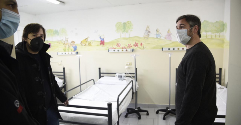 Federico Achával en el Hospital Falcón