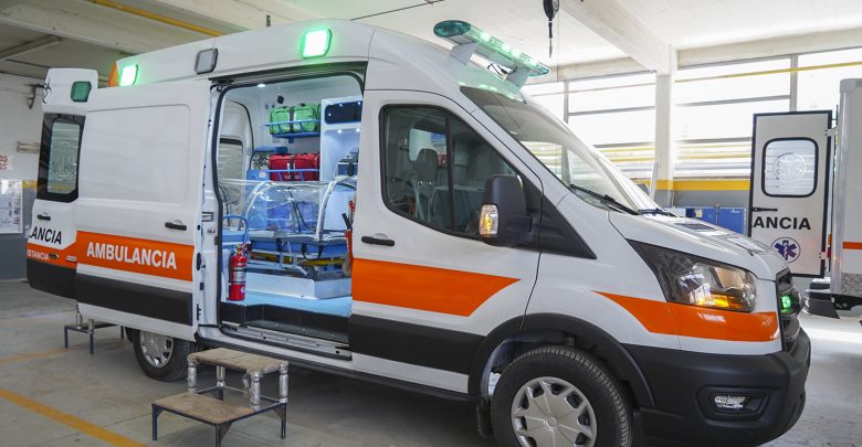 Nueva ambulancia anti COVID-19