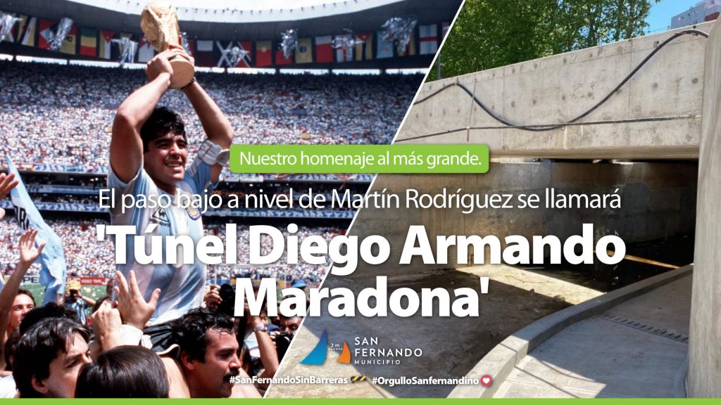 Túnel "Diego Armando Maradona"