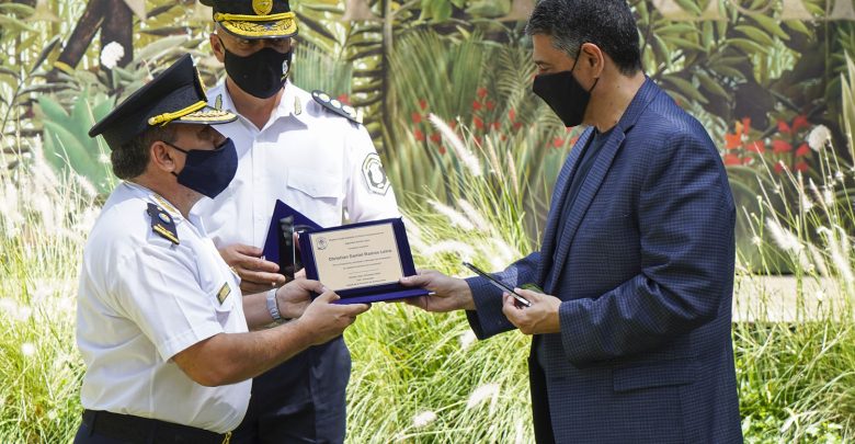 Reconocimiento de Jorge Macri a la policía