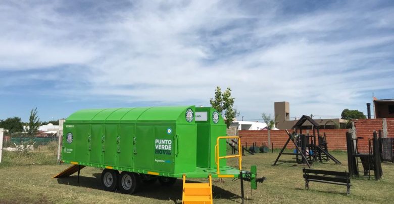 Puntos verdes móviles