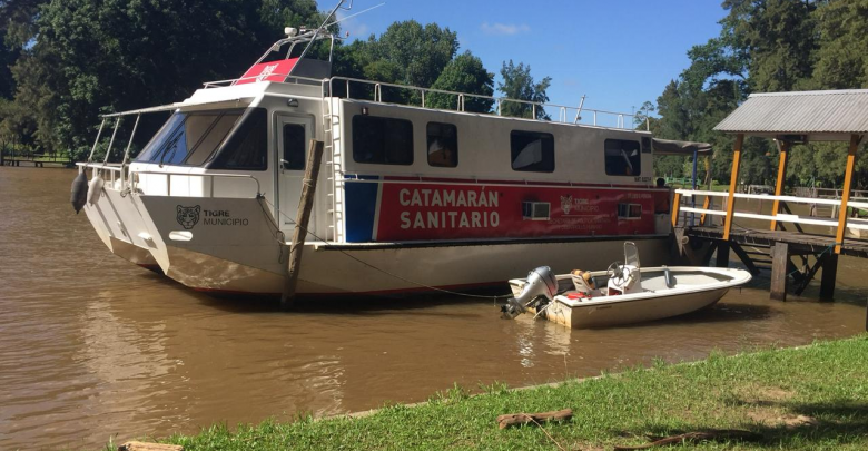 Catamarán Sanitario