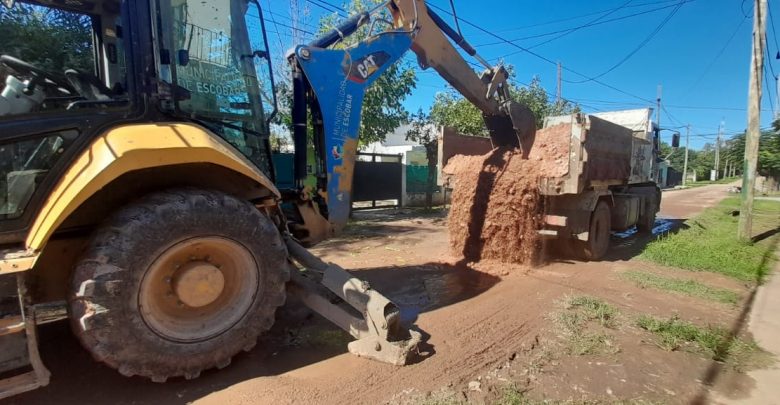 Trabajos de mantenimiento del espacio público y estabilizado de calles
