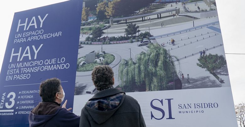 Parque público del puerto de San Isidro