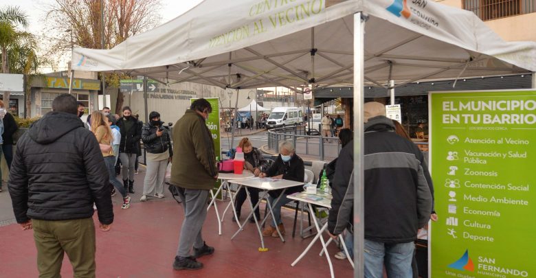 Vacunación contra el COVID-19 en la Estación Virreyes