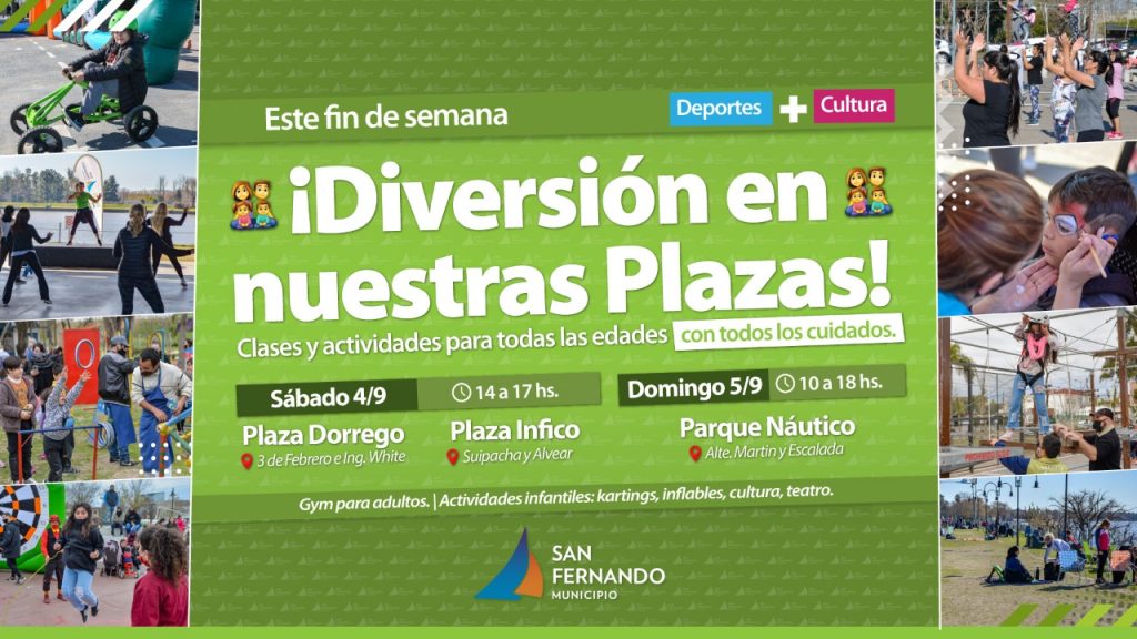 Diversión en nuestras Plazas