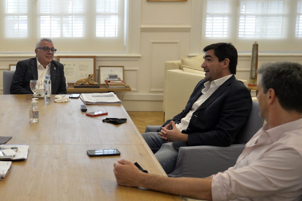 Julio Zamora, Eduardo Abella Nazar y Román Iglesias Brickles