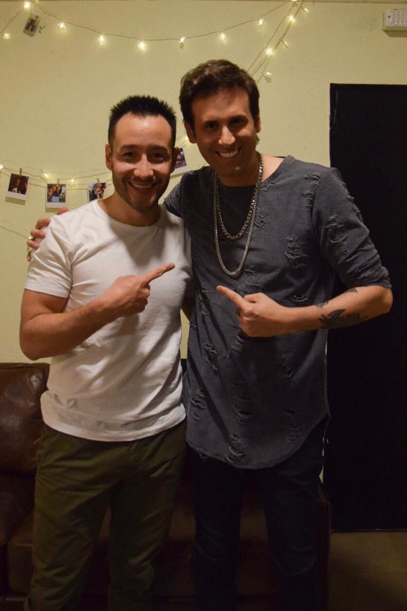 Iván Nilson y Luciano Pereira