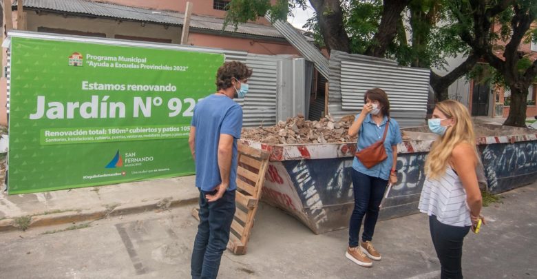 Renovación integral del Jardín N°922 de San Fernando