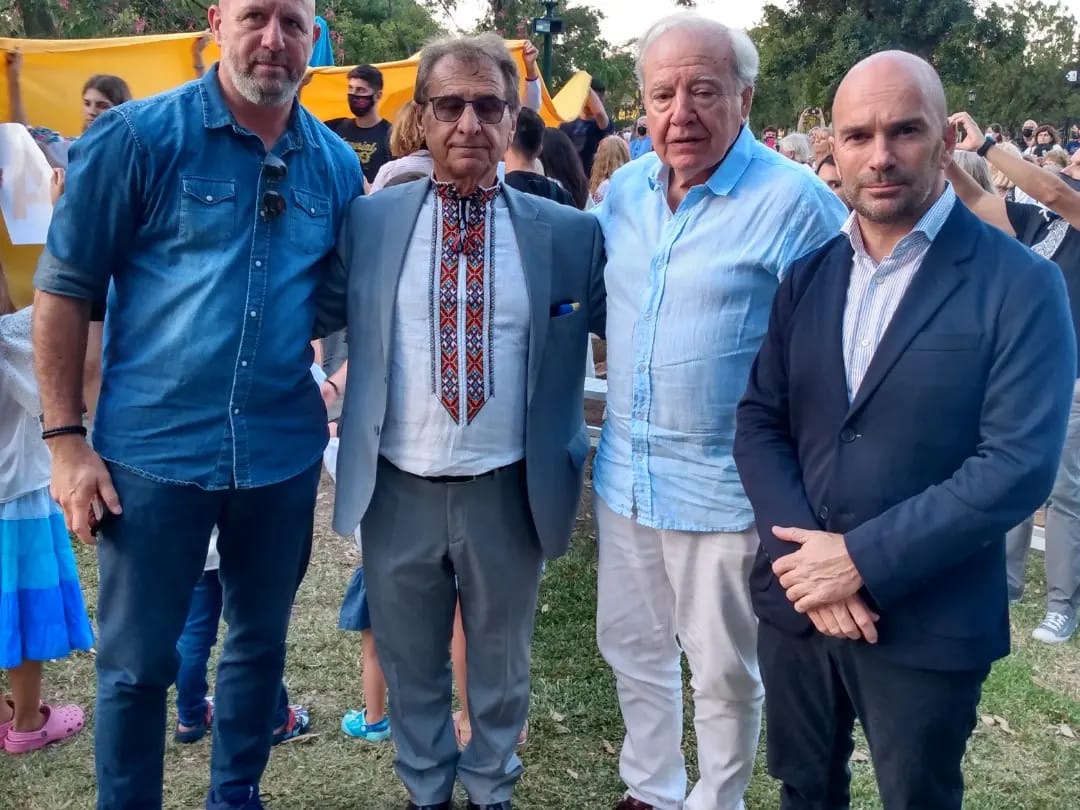 Waldo Wolff, Pedro Lylyk, Jorge Enríquez y Amador y Amador Sanchez Rico