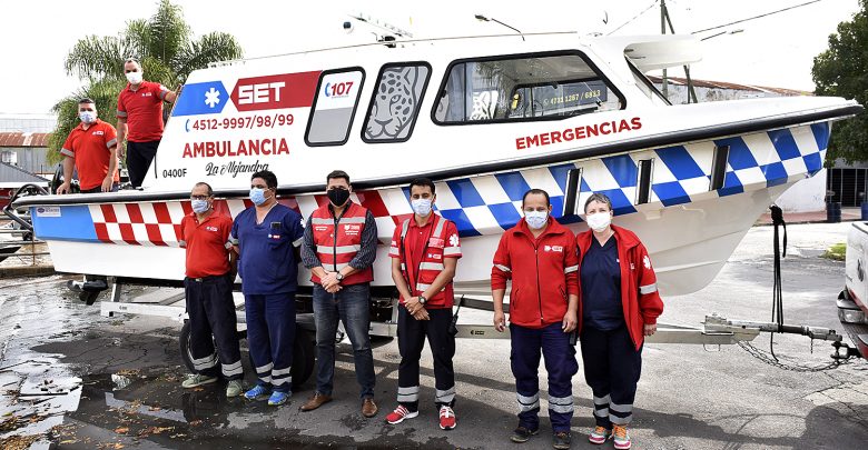 Nueva lancha ambulancia