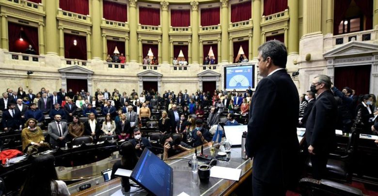 Sergio Massa en la Cámara