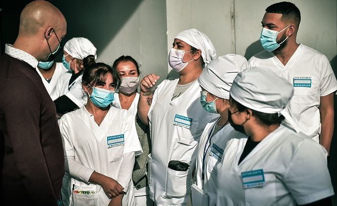 Prácticas académicas en los centros de salud del distrito