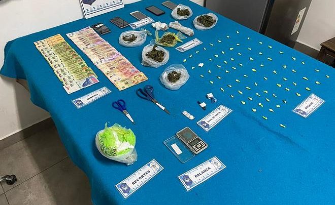 Bunkers de drogas desbaratados