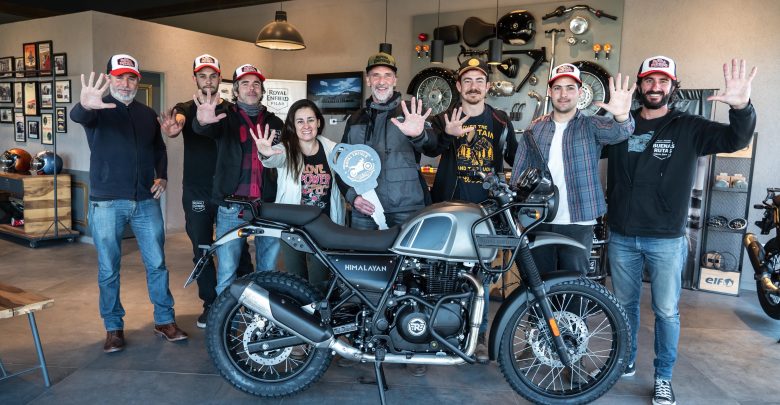 Entrega Royal Enfield ejemplar nro 5 mil