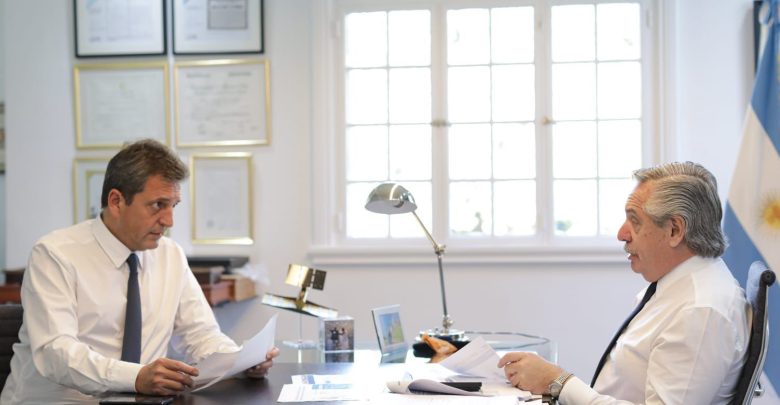Sergio Massa y Alberto Fernández