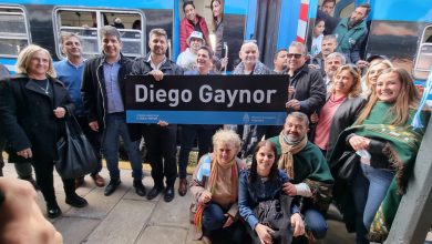 El tren pasó por Gaynor