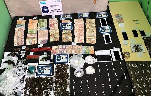Incautación de droga