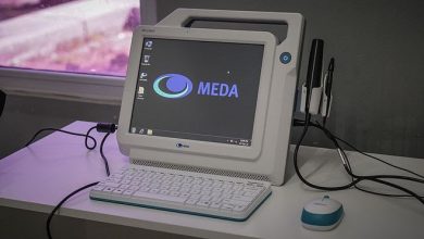 Ecógrafo para estudios oftalmológicos en el Hospital Dr. Horacio López de Garín