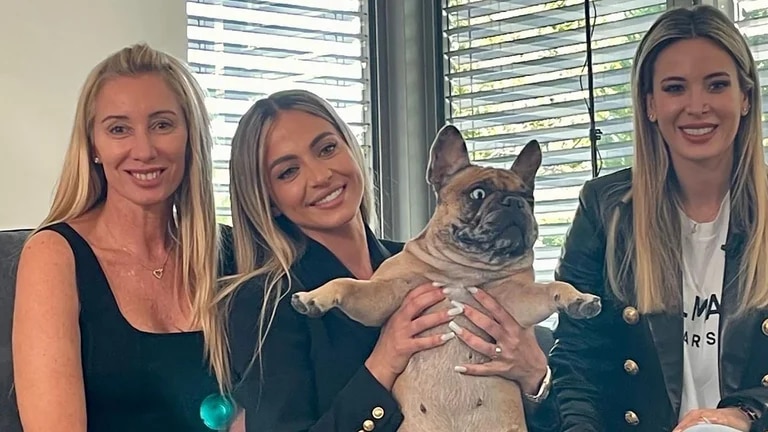Con la esposa de Nico Tagliafico y Jesica Cirio