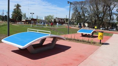 Sector deportivo del paseo Las Tipas