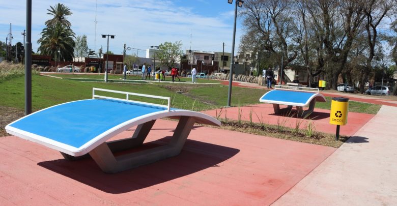Sector deportivo del paseo Las Tipas