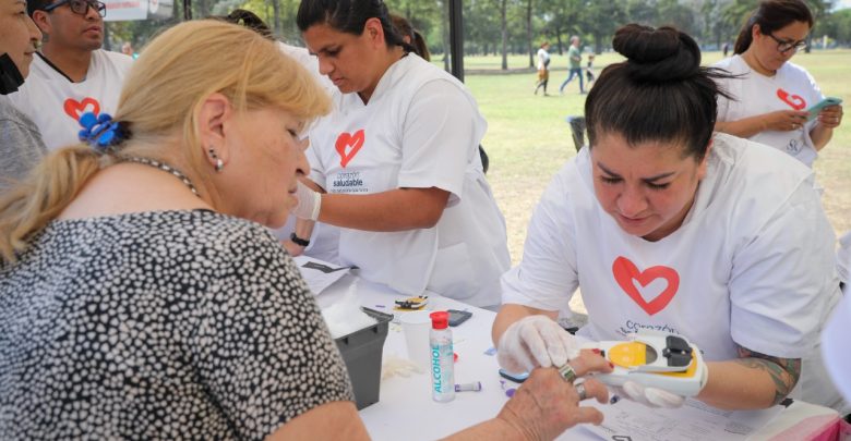 Macarena Posse en megaoperativo municipal