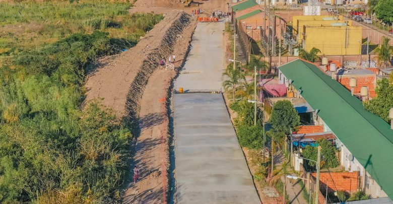 Obra de apertura y conexión de la calle Maipú en San Fernando