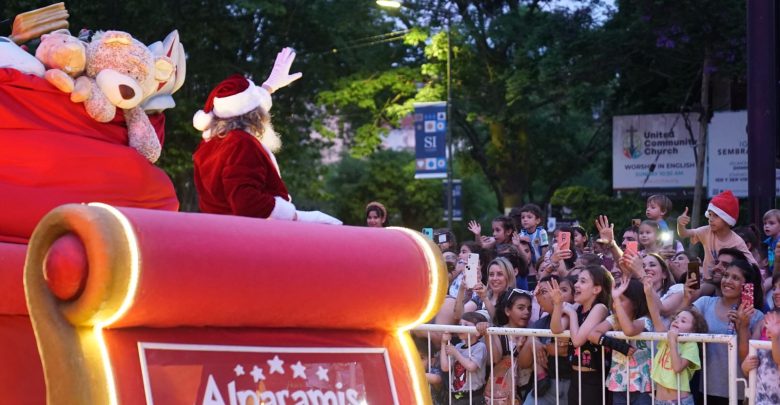 Desfile de Navidad en San Isidro