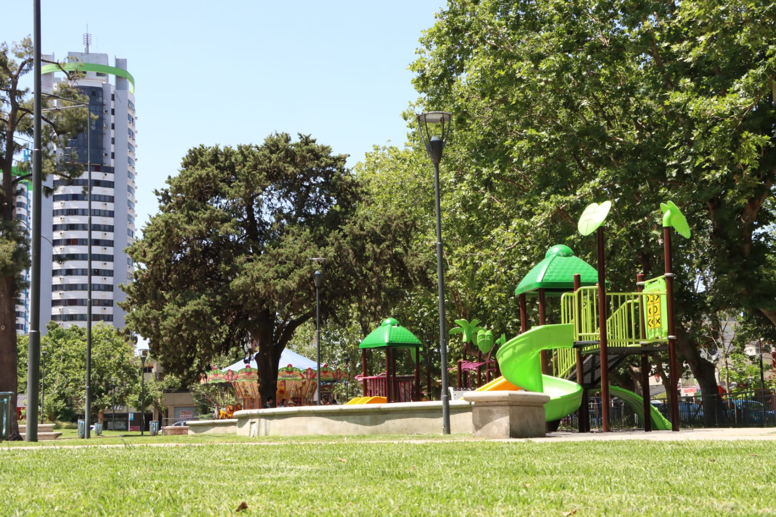 Sector de juegos infantiles