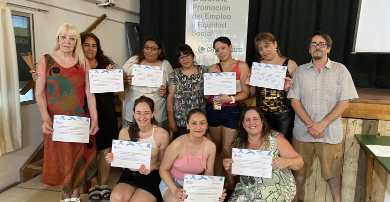 Egresados de los Talleres de Formación Profesional