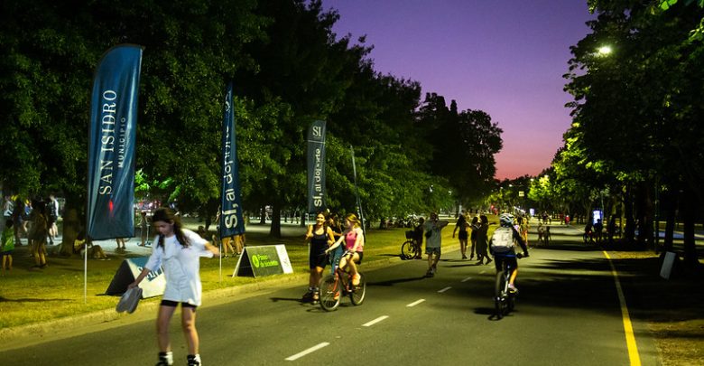 Paseo de Bicicletas Nocturno