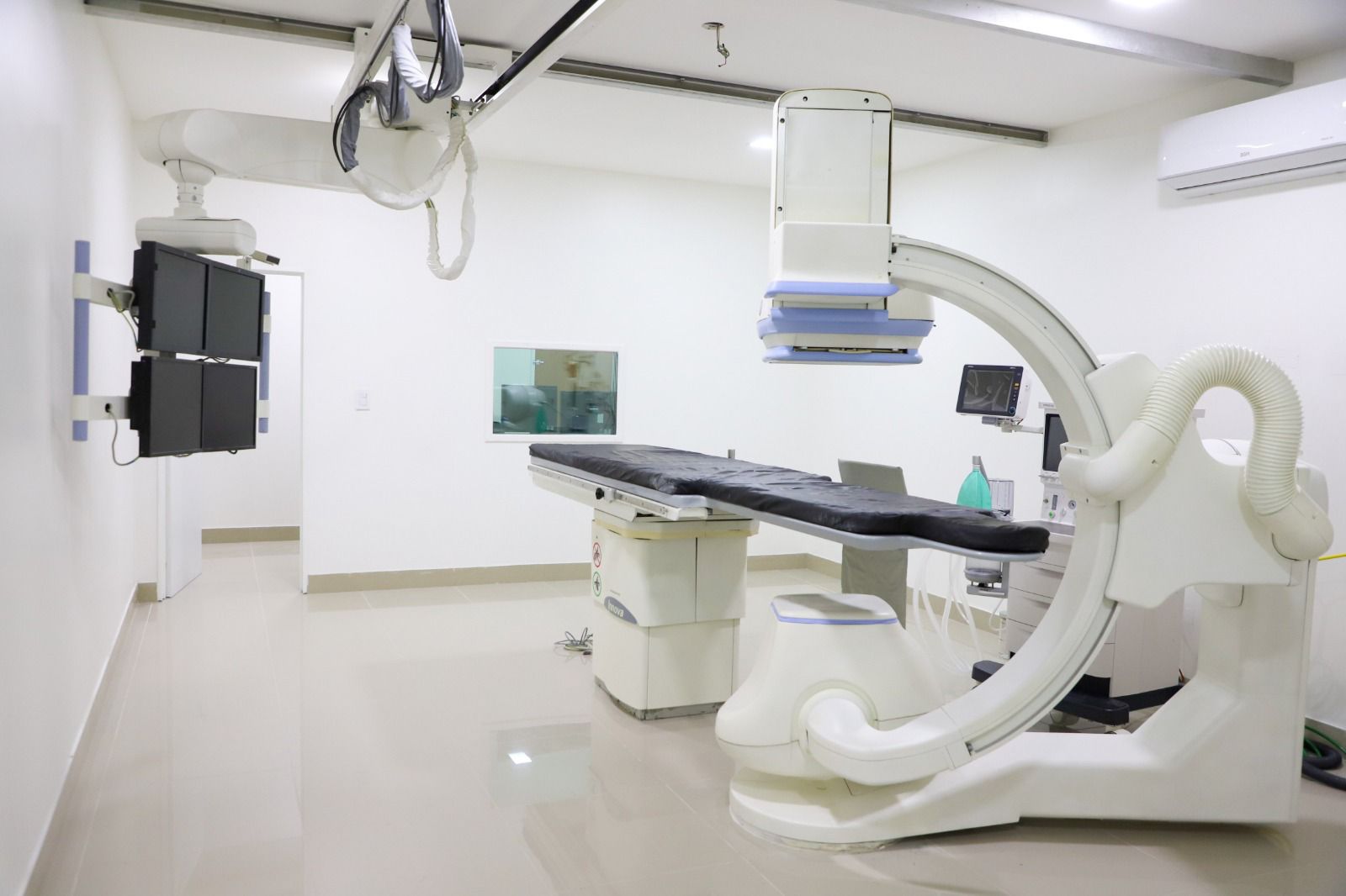 Interior del Hopital Central de Pilar