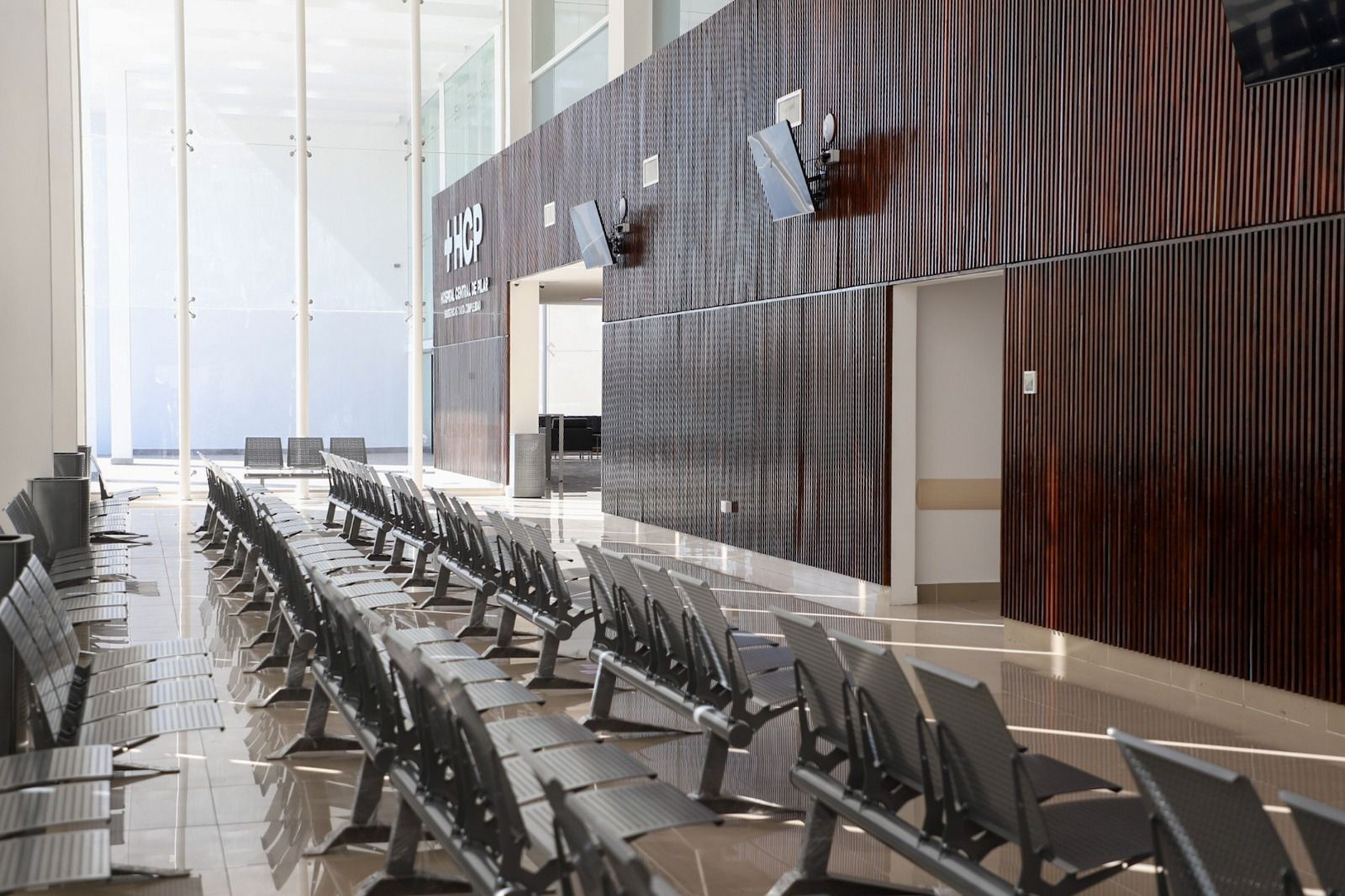 Interior del Hopital Central de Pilar