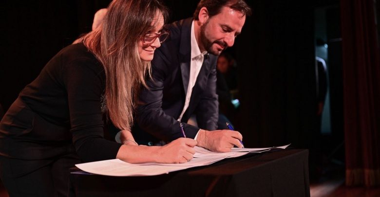 Malena Galmarini y Ariel Sujarchuk