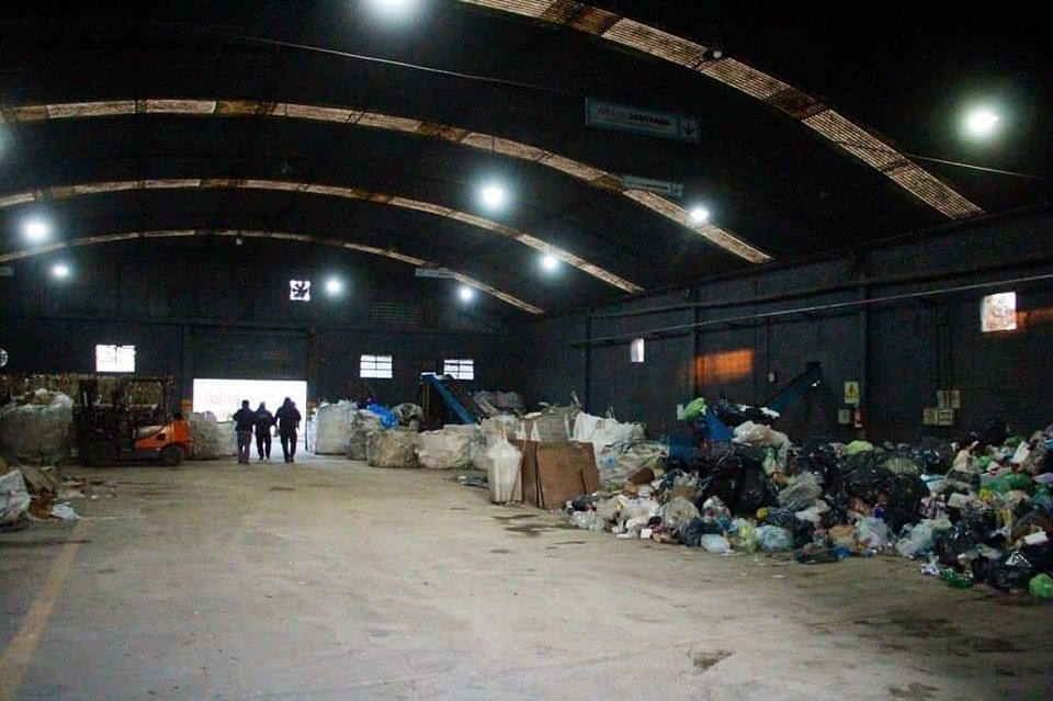 Interior de la planta de Parque la Luz