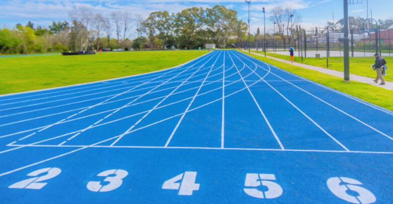 Pista de Atletismo junto a la Universidad de Luján