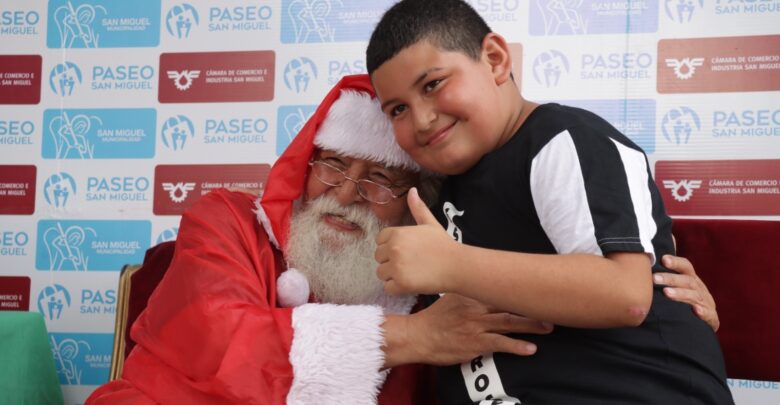 Papa Noel en San Miguel