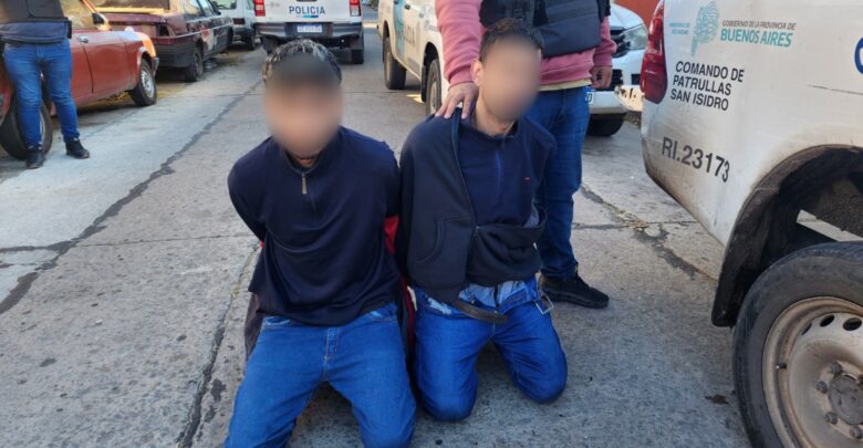 Delincuentes detenidos