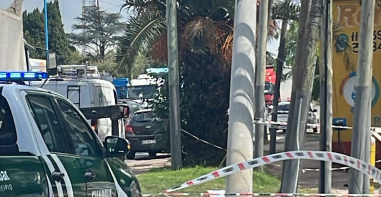 Esquina del accidente