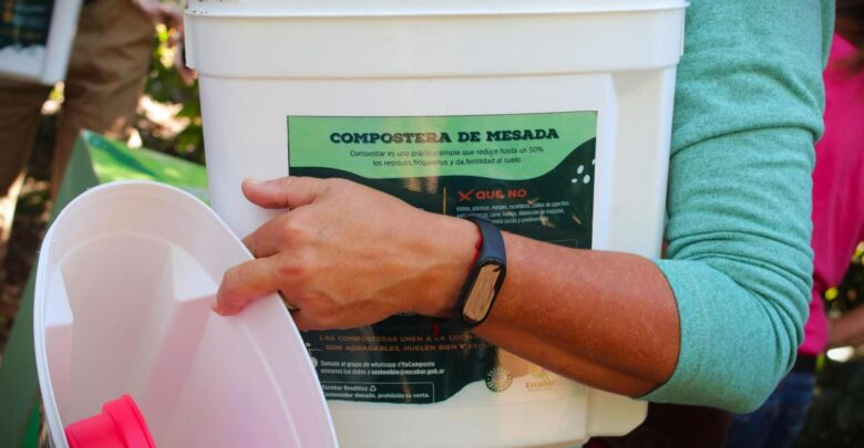 Compostera de mesada