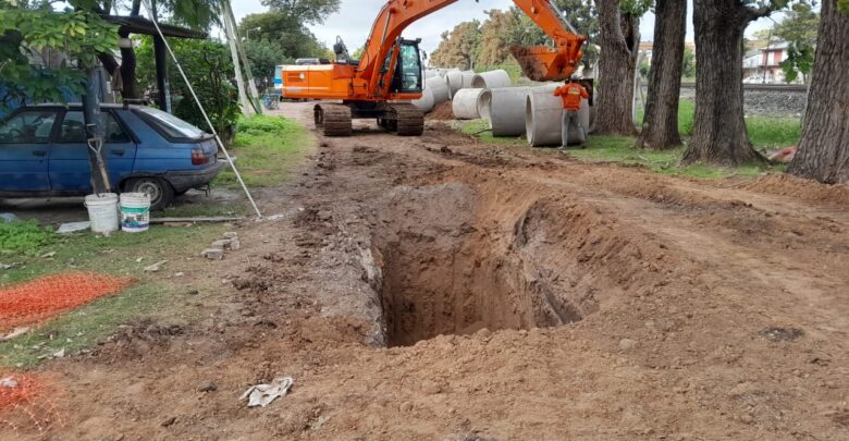 Obra hidráulica de la calle Fraga
