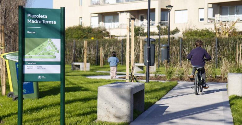Nuevo espacio verde en Beccar