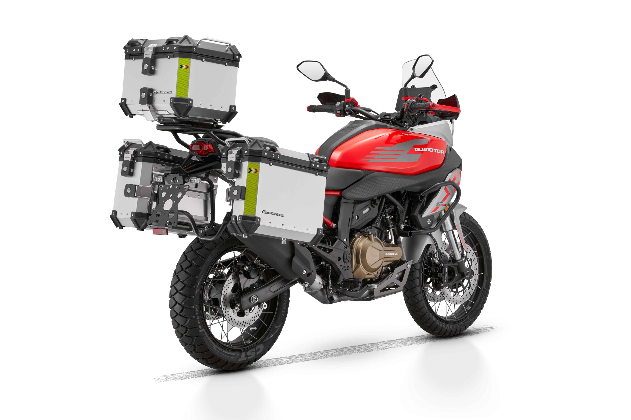 Nueva QJMOTOR SRT 550SX- con valijas