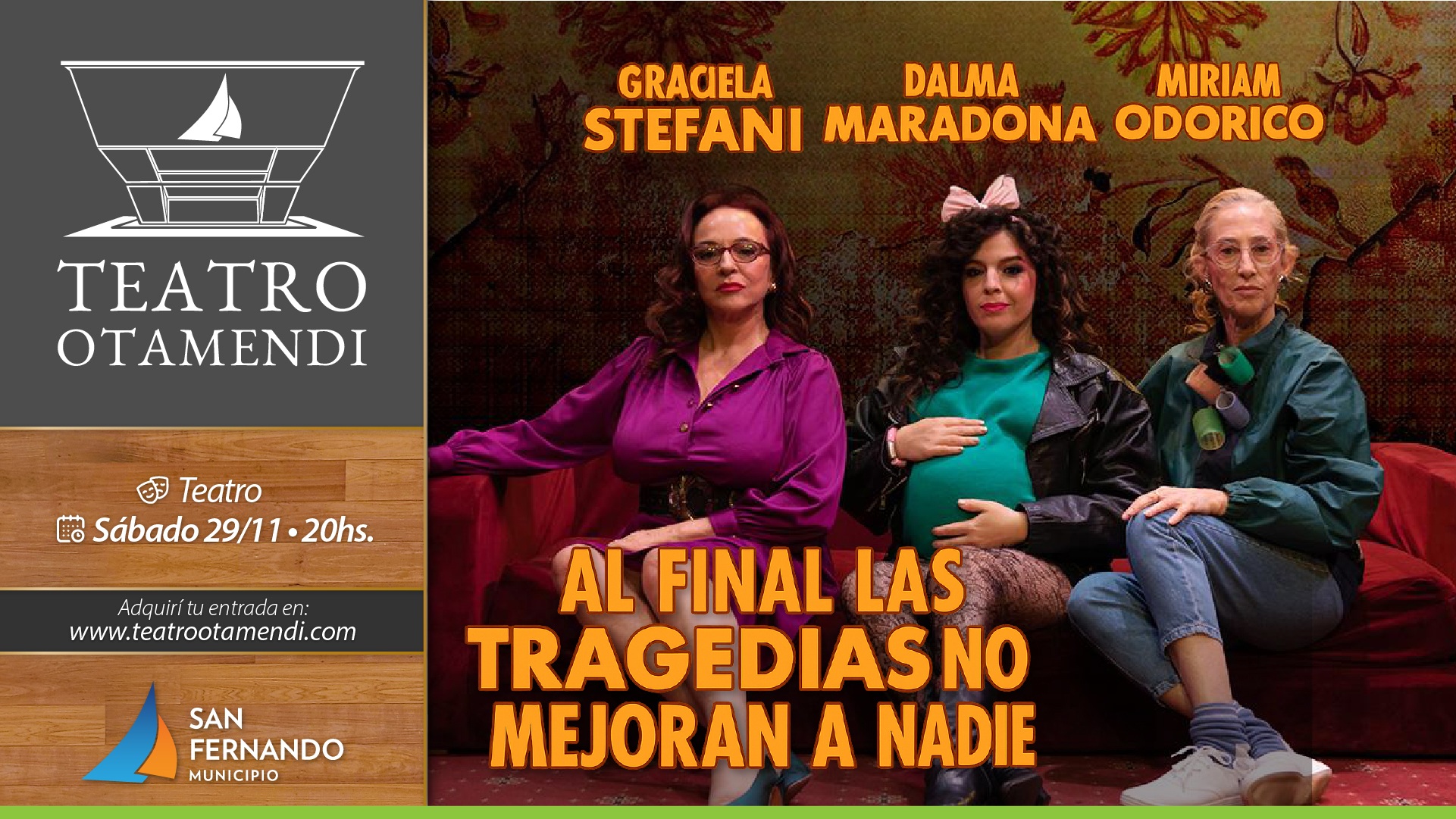 Al final las tragedias no mejoran a nadie